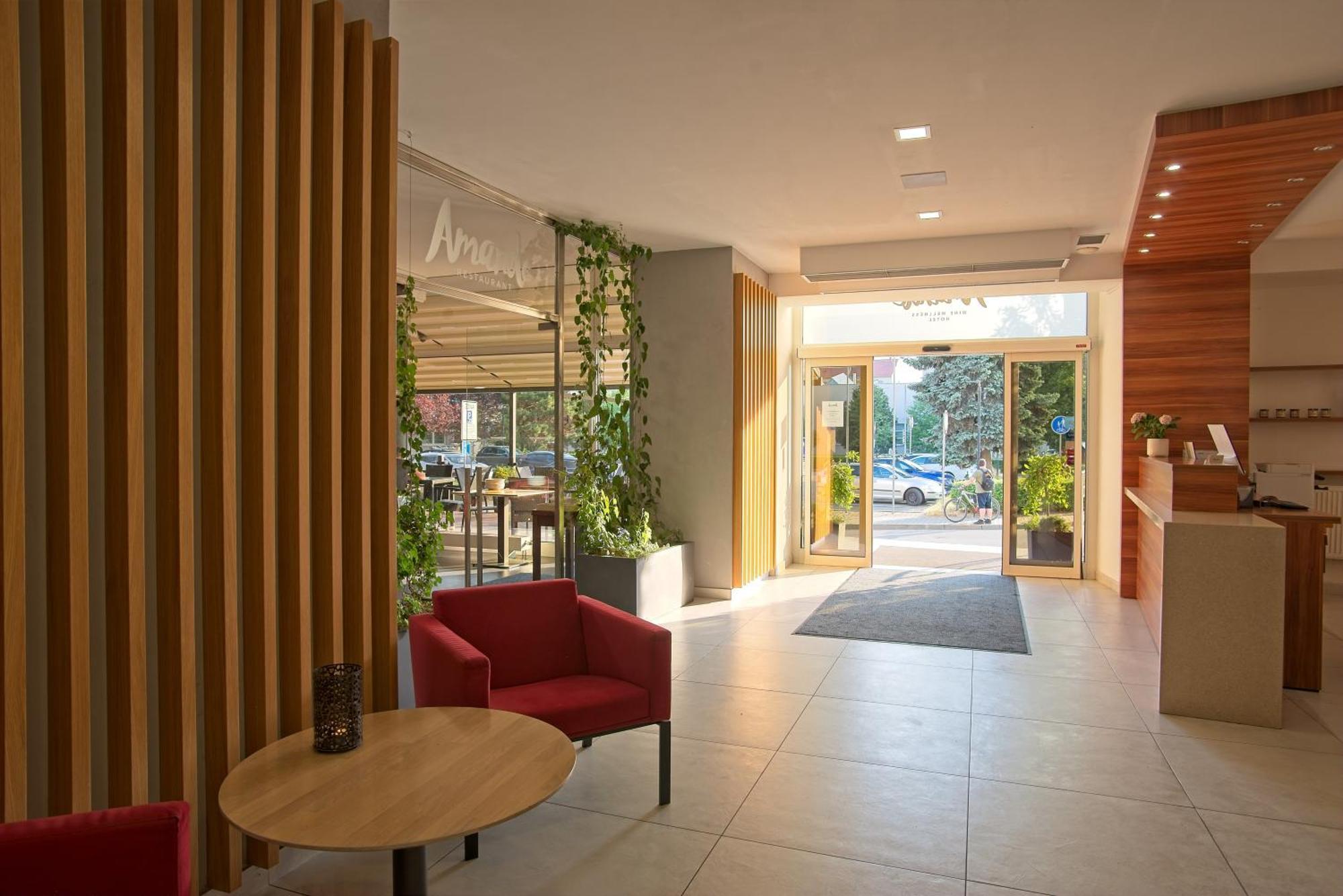 Wine Wellness Hotel Amande Густопече Экстерьер фото